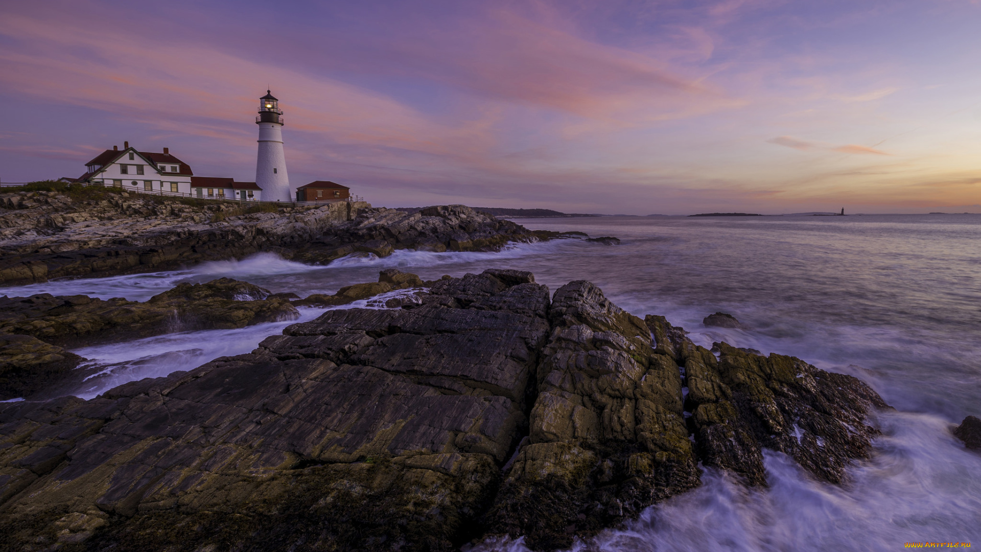 природа, маяки, простор