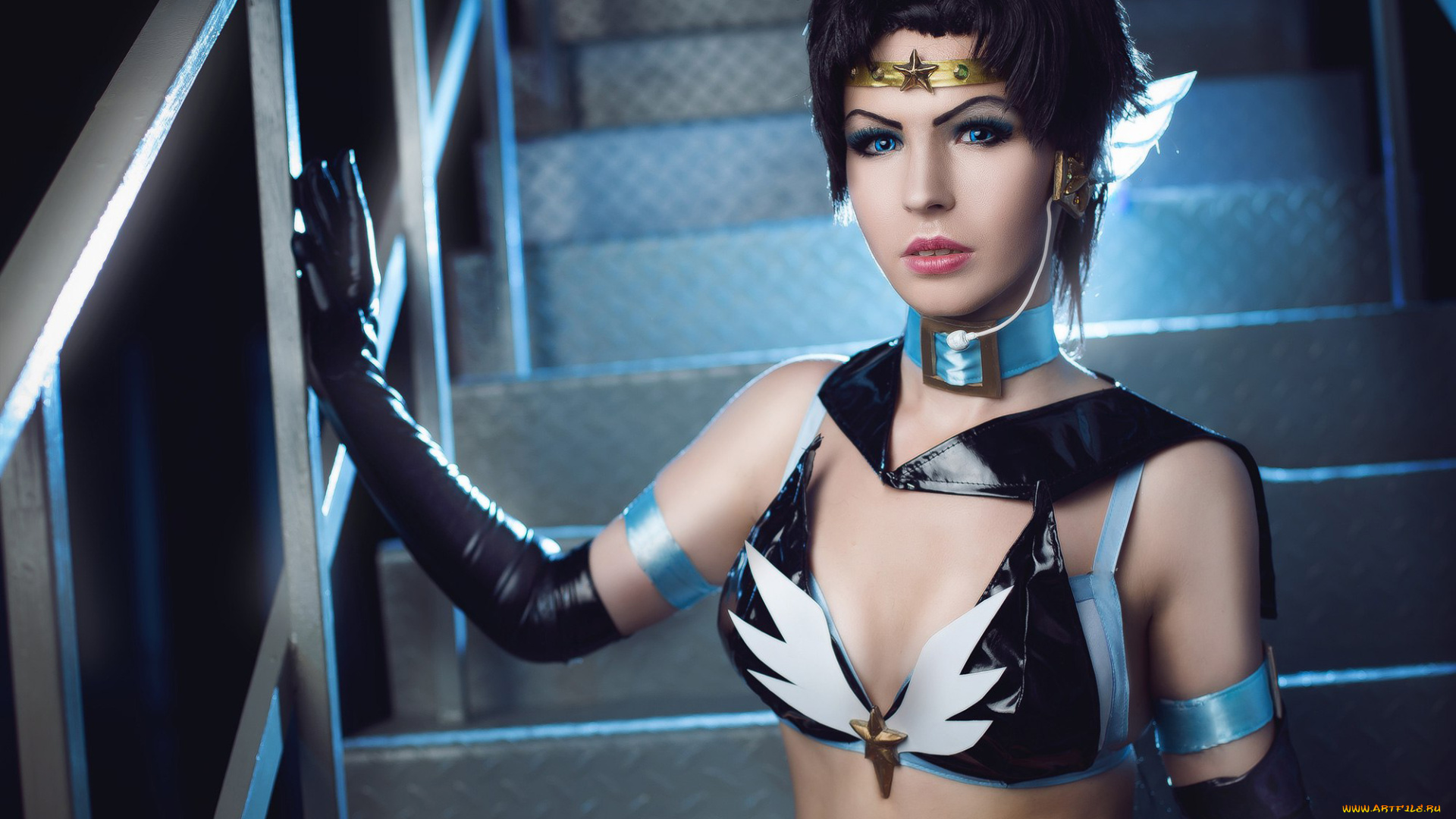 разное, cosplay, , косплей, девушка, фон, взгляд, униформа