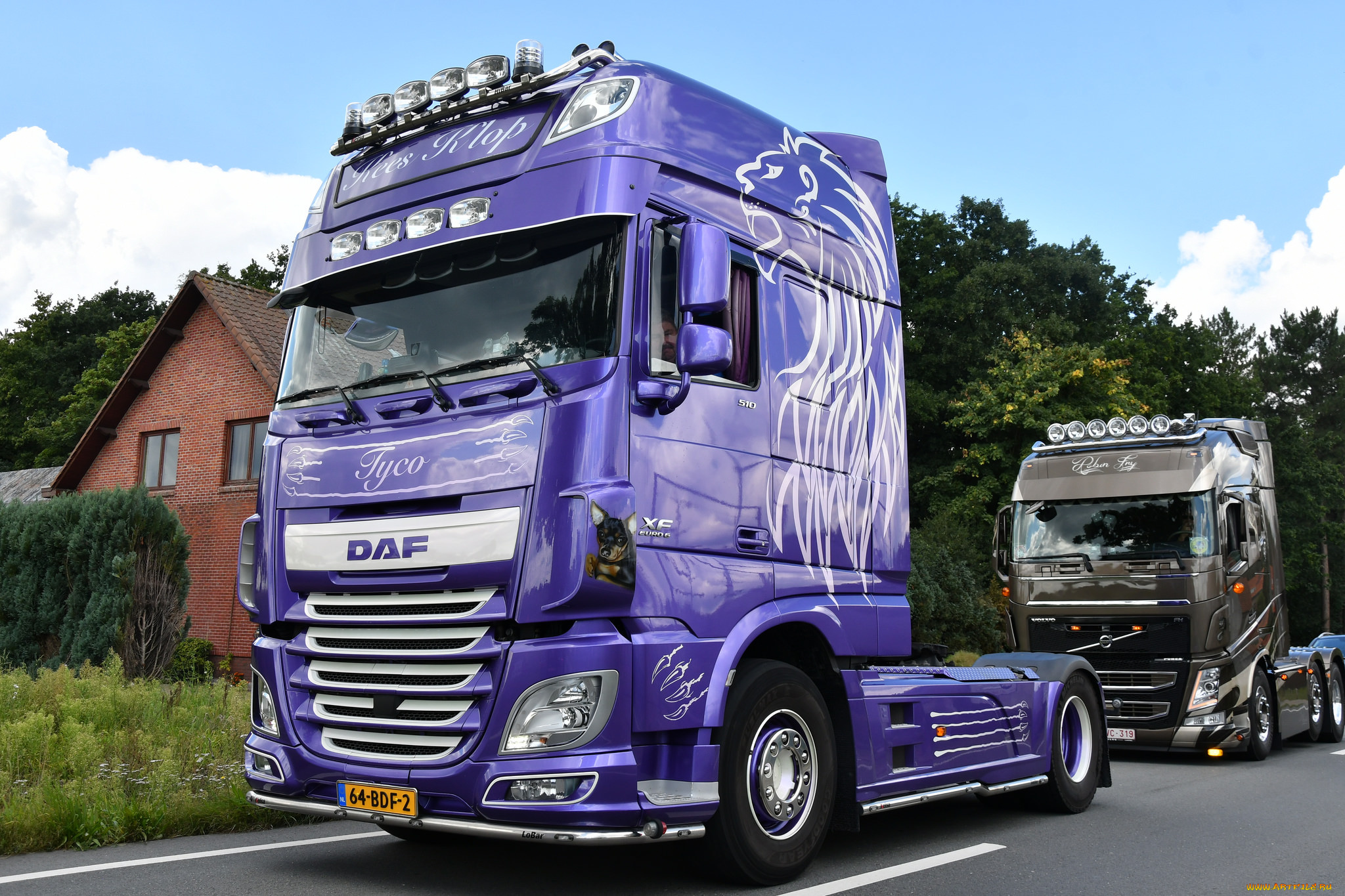 автомобили, daf, , выставка, улица, тягач, седельный, грузовик