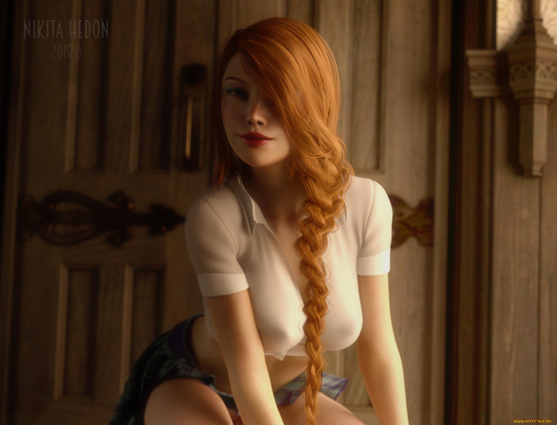 3д, графика, люди, , people, фон, взгляд, девушка