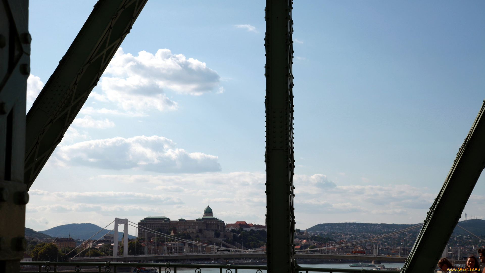 города, будапешт, , венгрия, мост