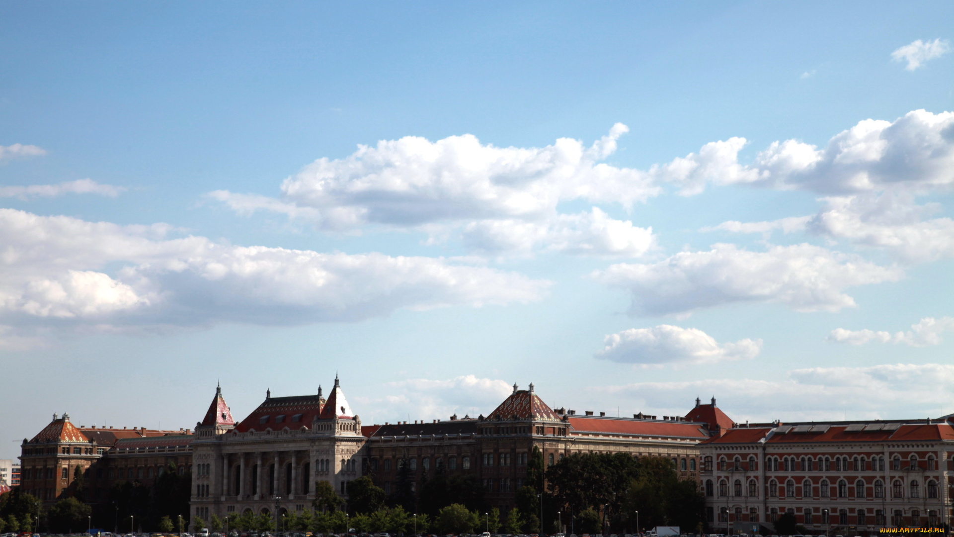 города, будапешт, , венгрия, панорама