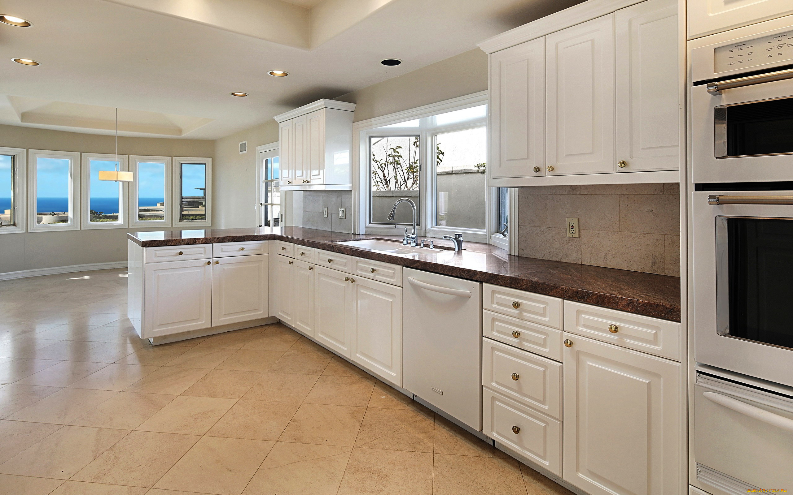 интерьер, кухня, шкафчики