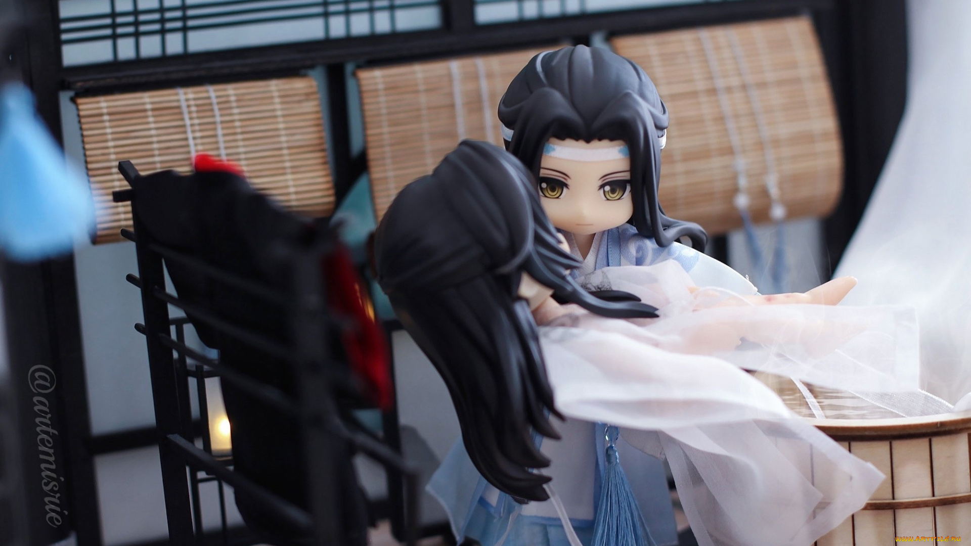 разное, игрушки, вэй, усянь, лань, ванцзы, куклы, бочка, купание