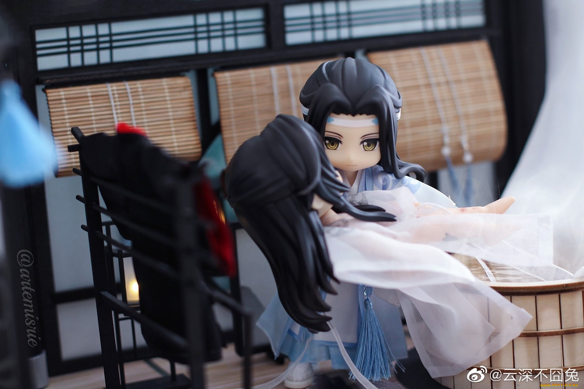 разное, игрушки, вэй, усянь, лань, ванцзы, куклы, бочка, купание