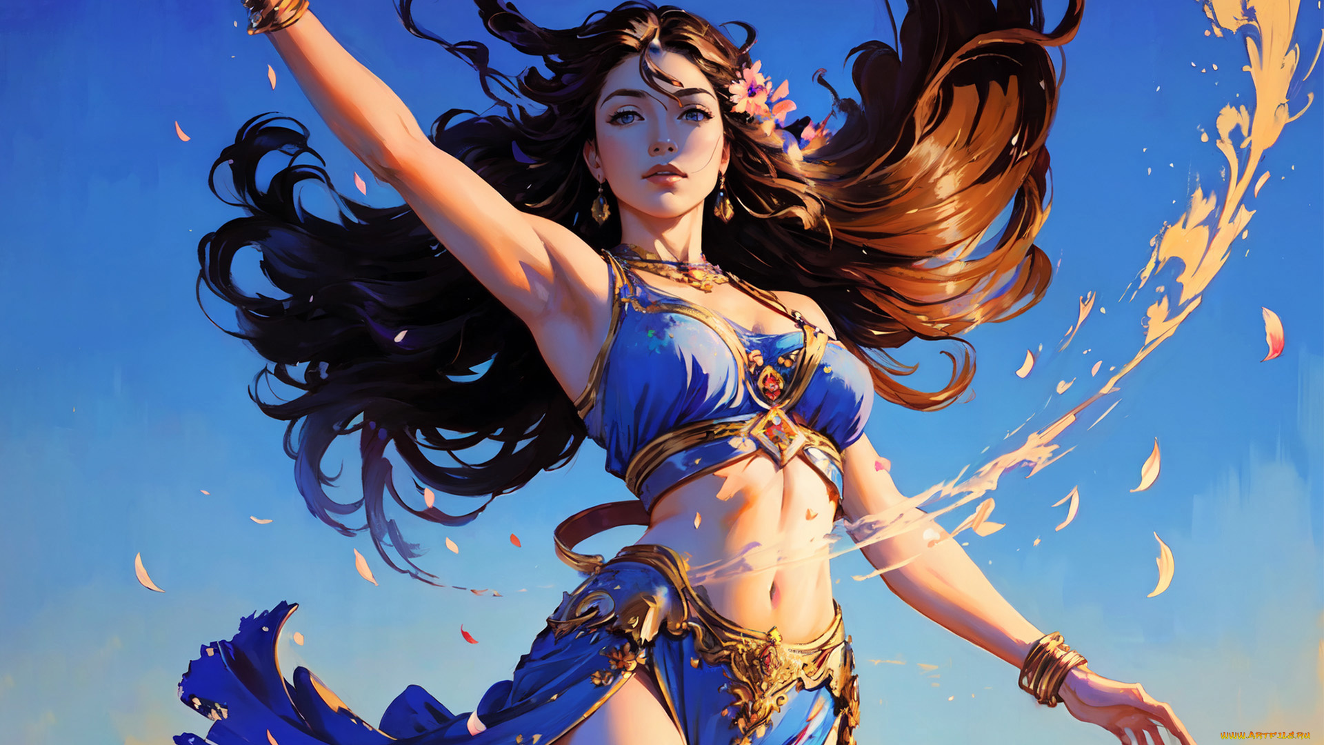 фэнтези, девушки, нейросети, графика, нейроарт, ai, art, нейронные, сети, рисунки, нейро, искусство