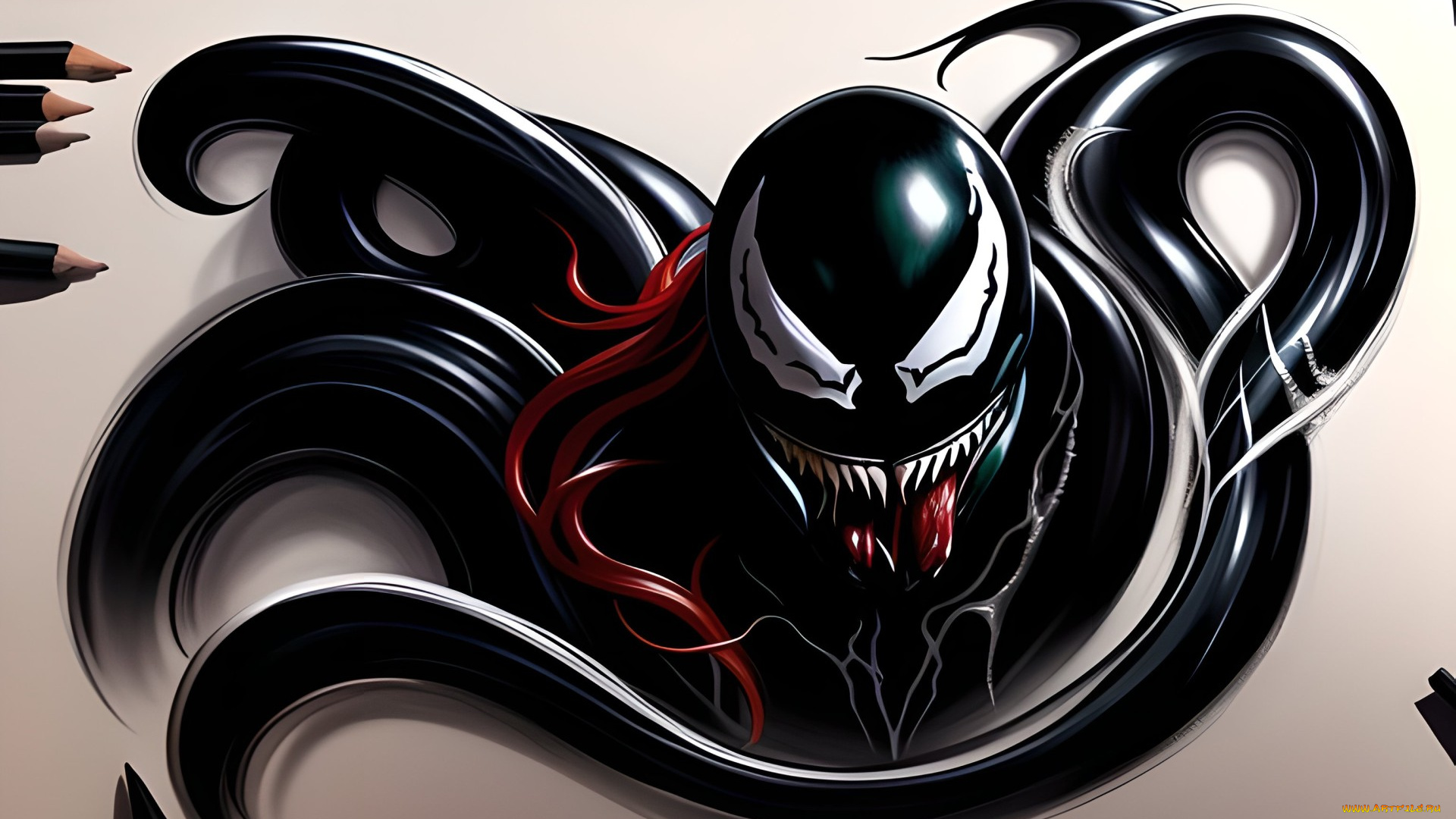 рисованное, комиксы, нейросети, графика, нейроарт, ai, art, нейронные, сети, рисунки, нейро, искусство, venom, веном
