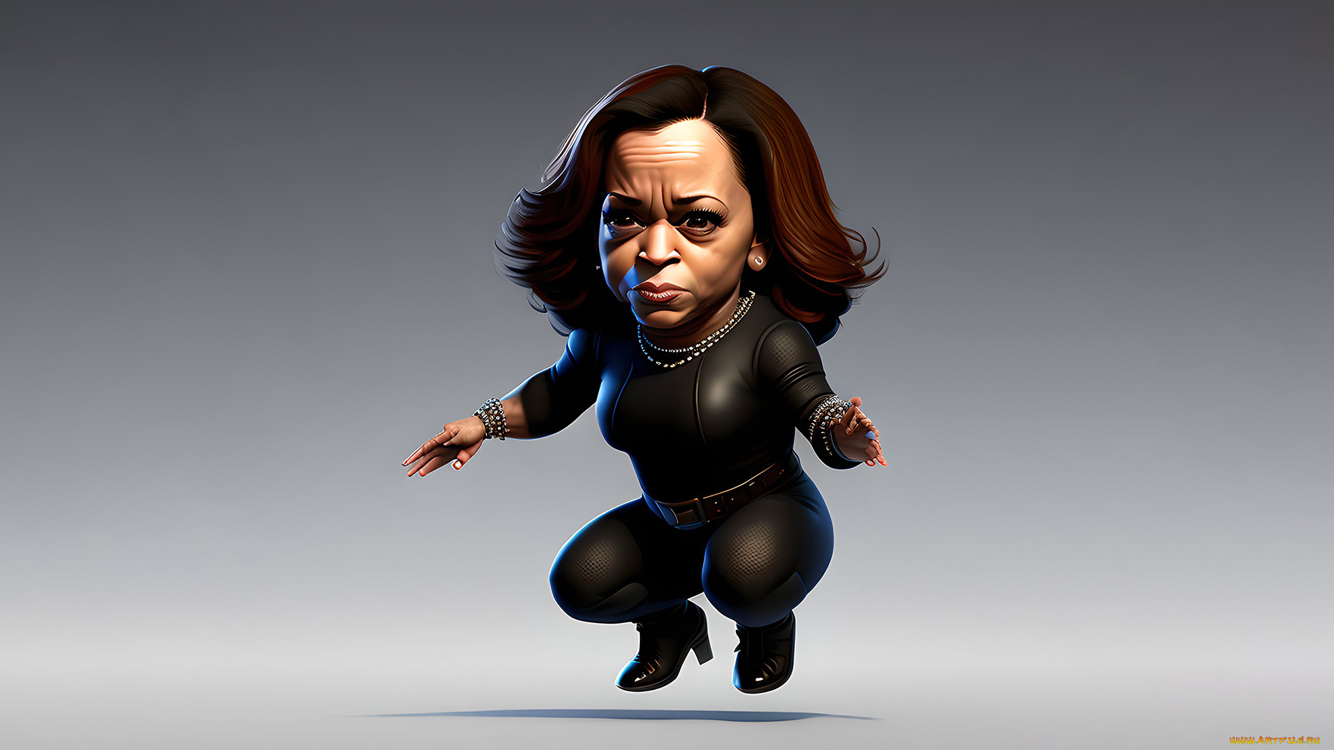 юмор, и, приколы, нейросети, графика, нейроарт, ai, art, нейронные, сети, рисунки, нейро, искусство, камала, харрис, kamala, harris