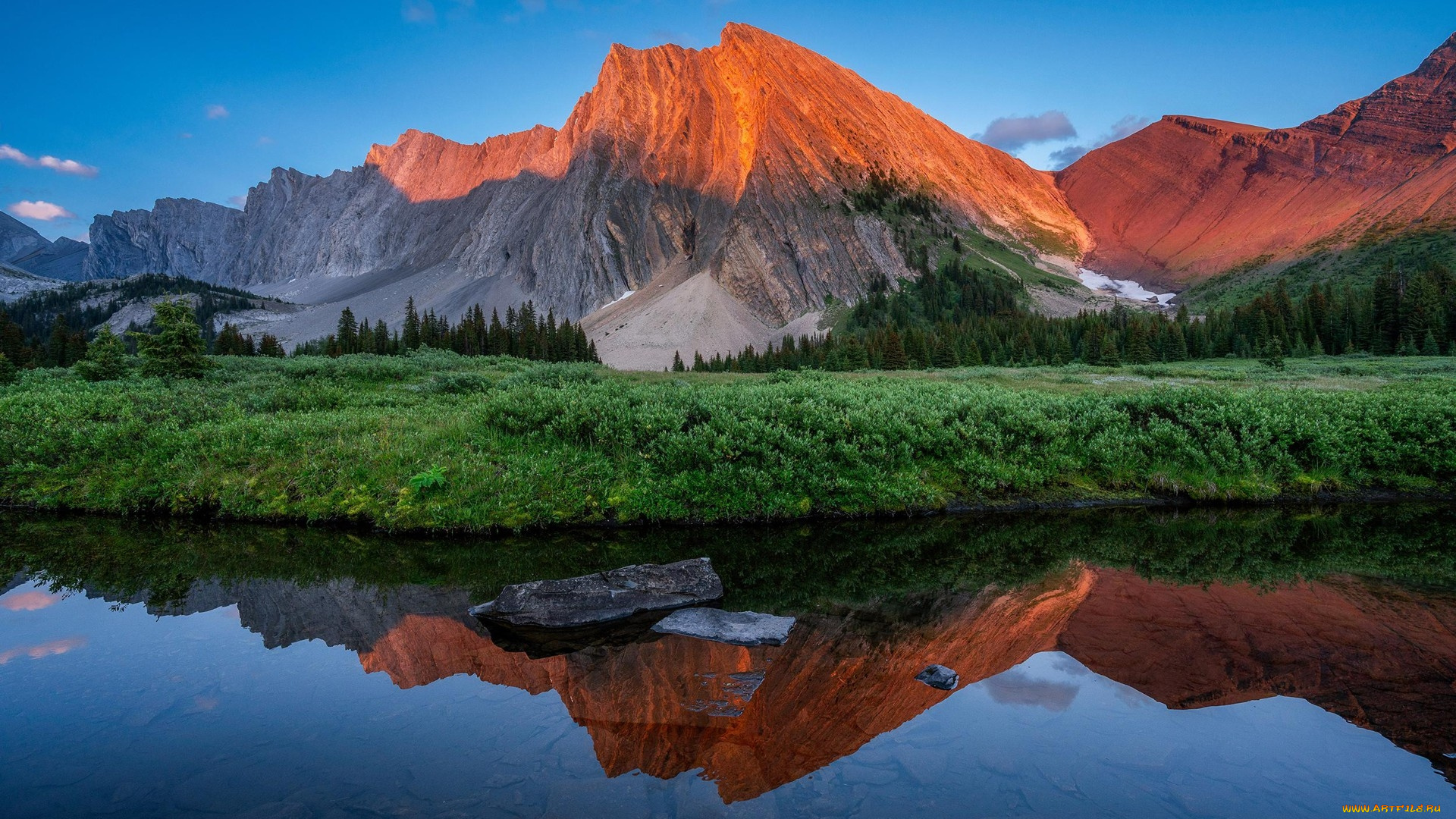 mount, chester, alberta, природа, горы, mount, chester