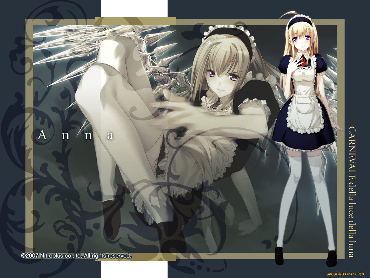 аниме, gekkou, no, carnevale