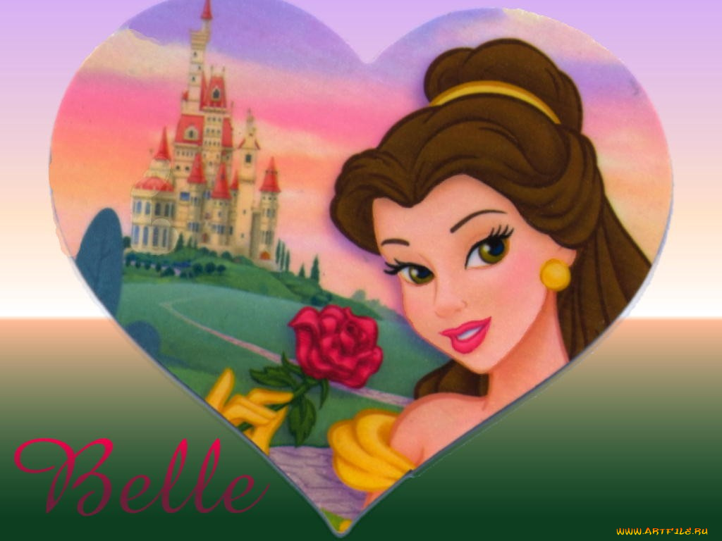 мультфильмы, beauty, and, the, beast