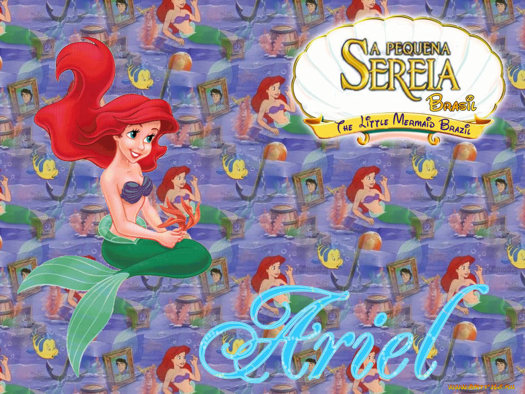 мультфильмы, the, little, mermaid