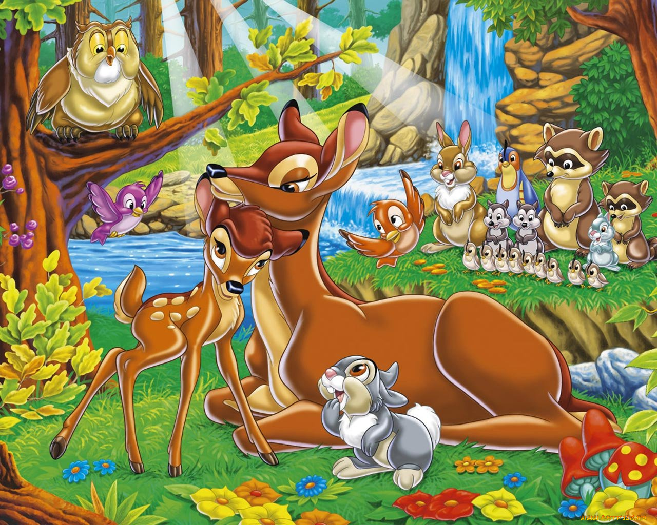 мультфильмы, bambi
