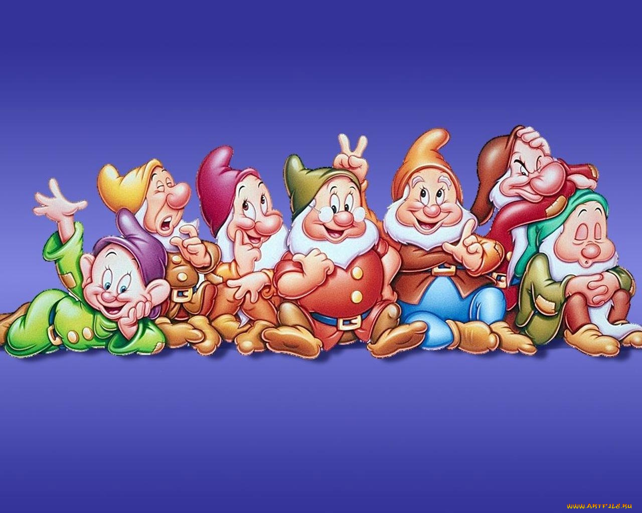 мультфильмы, snow, white, and, the, seven, dwarfs