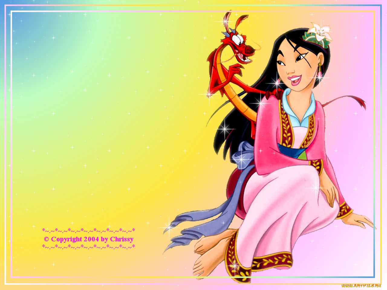 мультфильмы, mulan