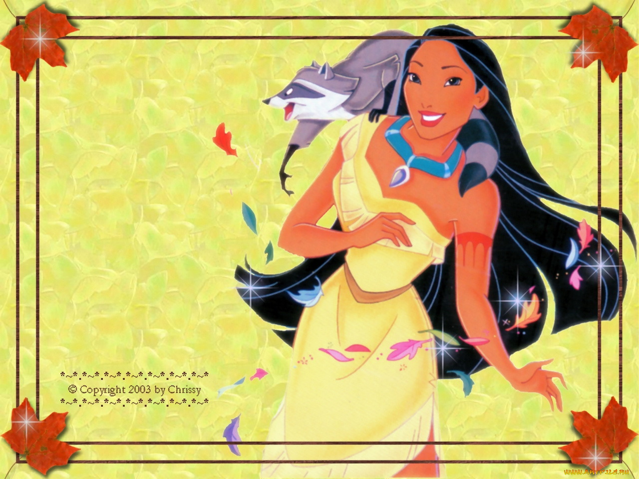 мультфильмы, pocahontas