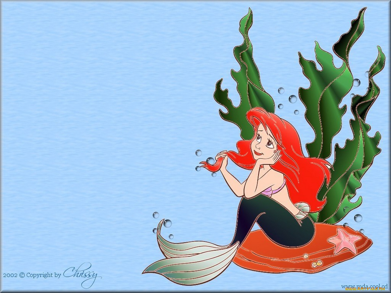 мультфильмы, the, little, mermaid