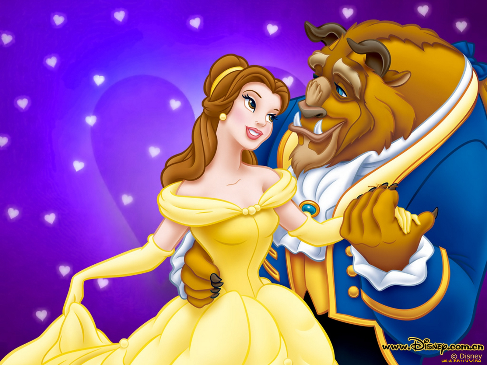 мультфильмы, beauty, and, the, beast