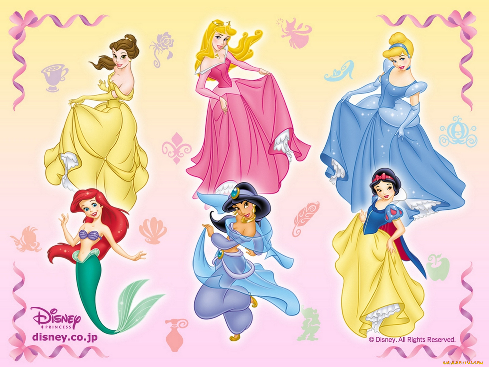 мультфильмы, disney`s, princess