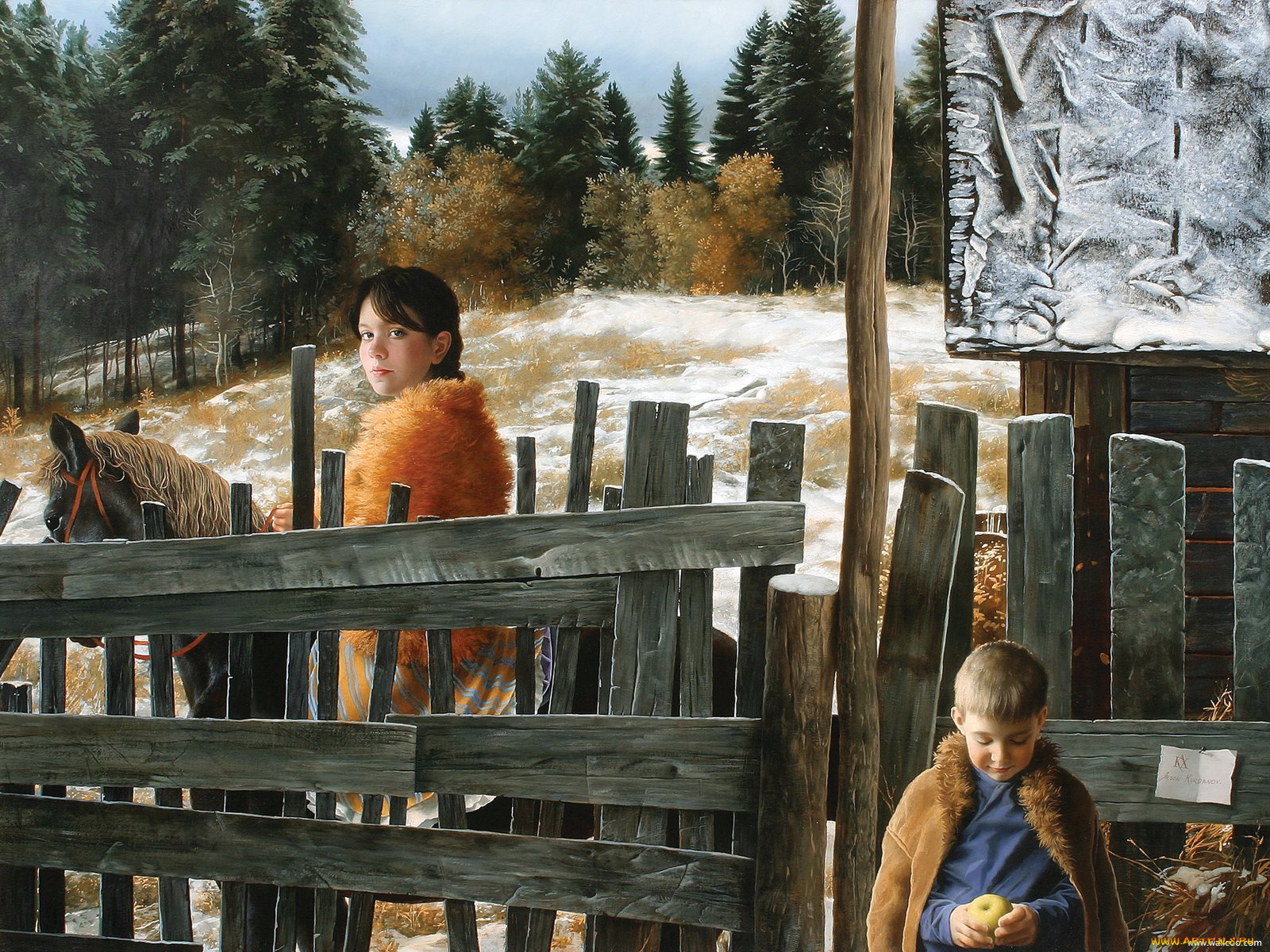 arsen, kurbanov, apple, for, sister, рисованные, арсен, курбанов