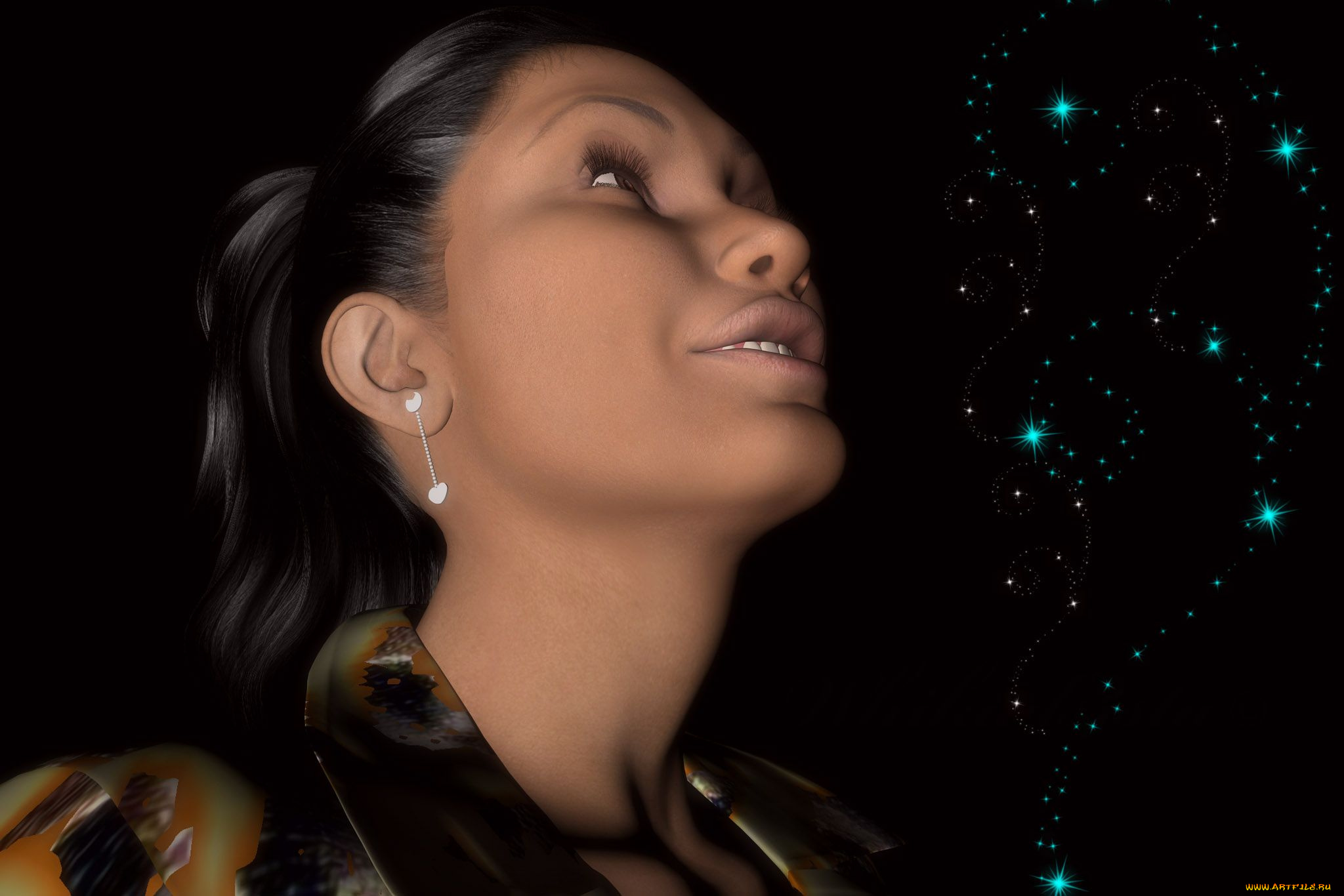 3д, графика, portraits, портрет