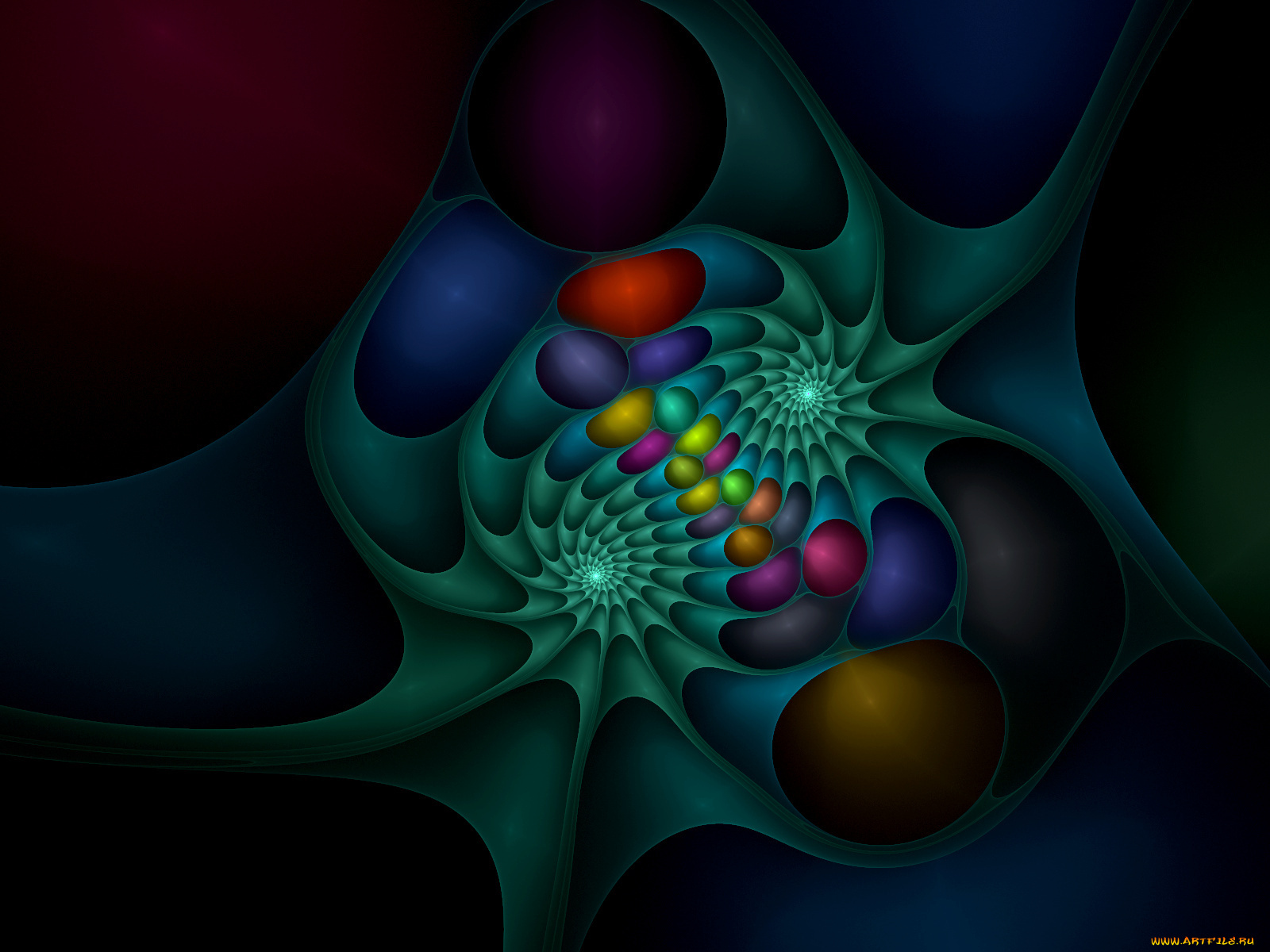 3д, графика, fractal, фракталы, фрактал