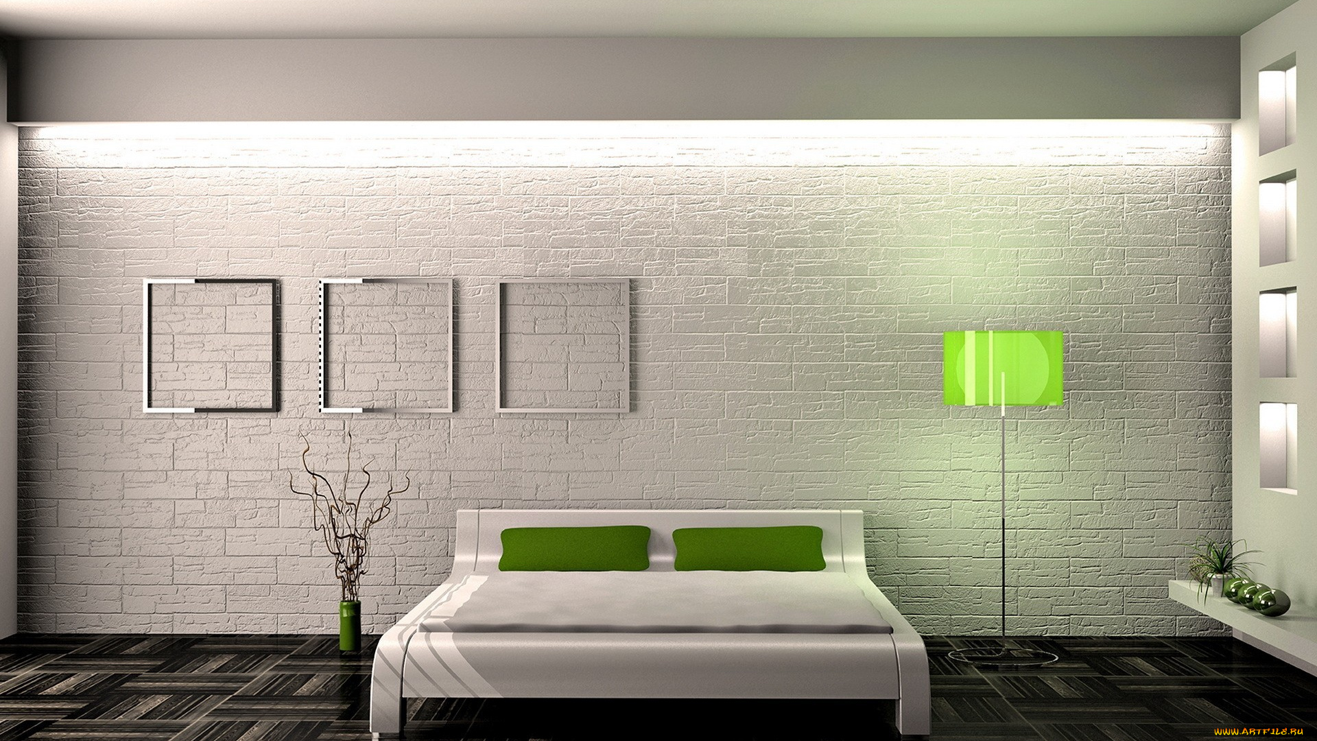 3д, графика, realism, реализм, ваза, светильник, диван