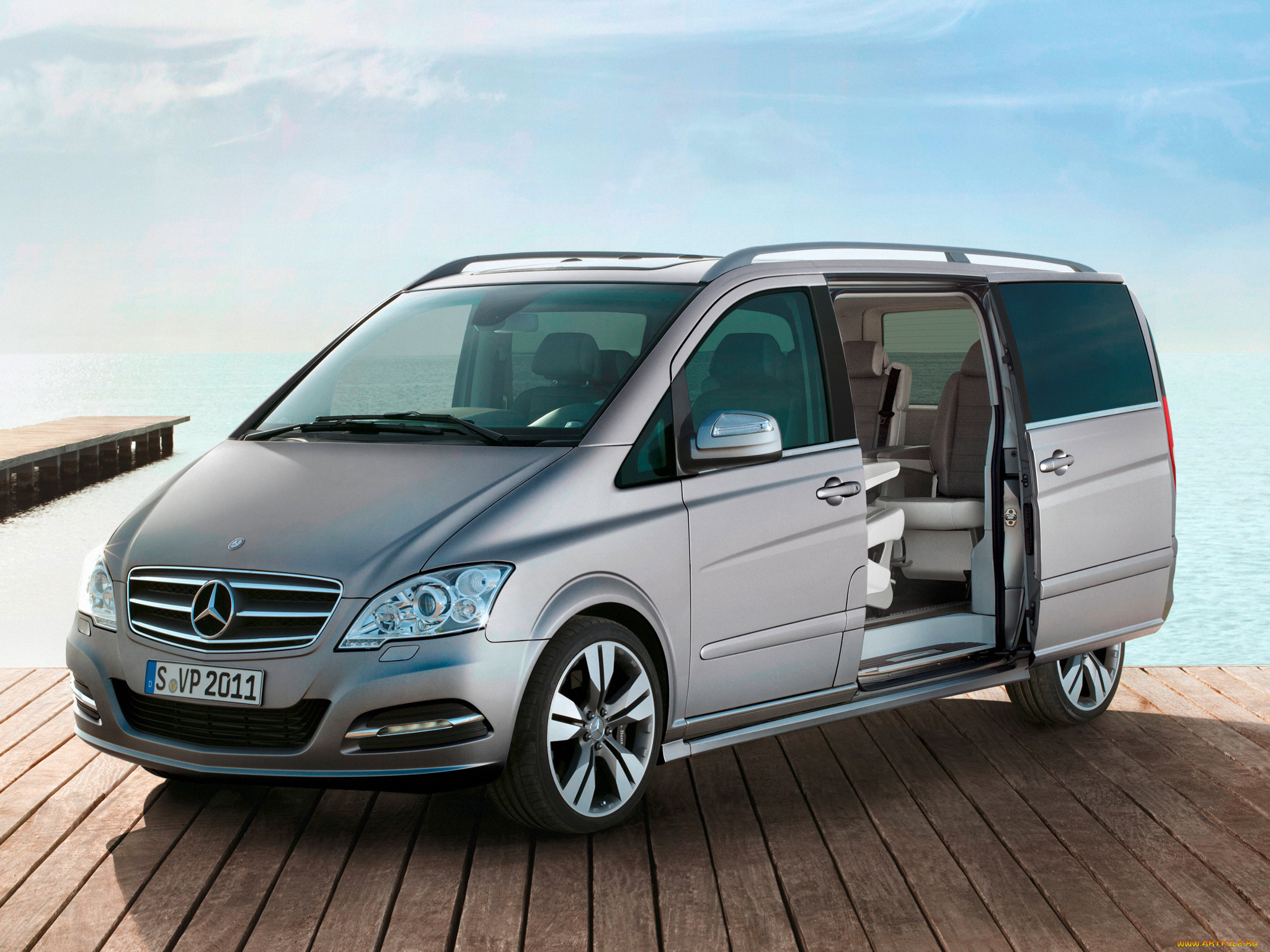 mercedes, benz, viano, vision, pearl, concept, автомобили