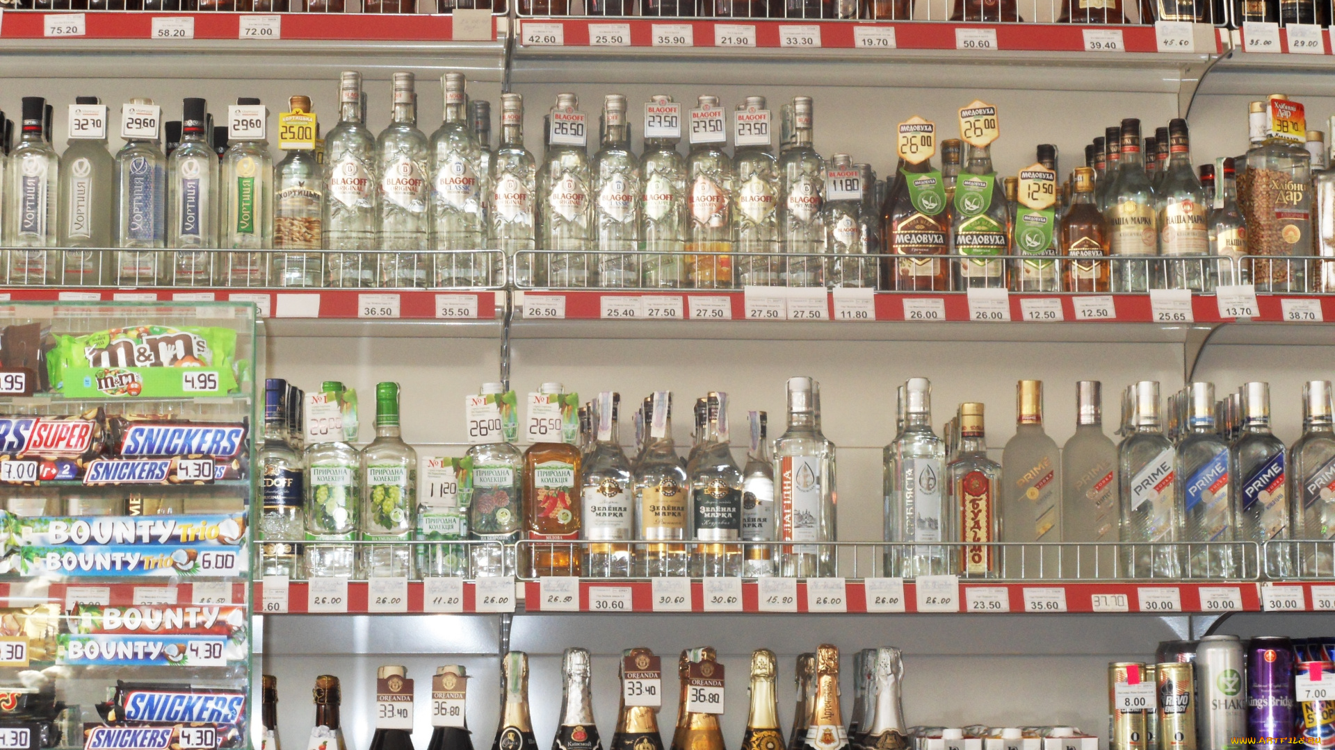 бренды, напитков, разное, водка