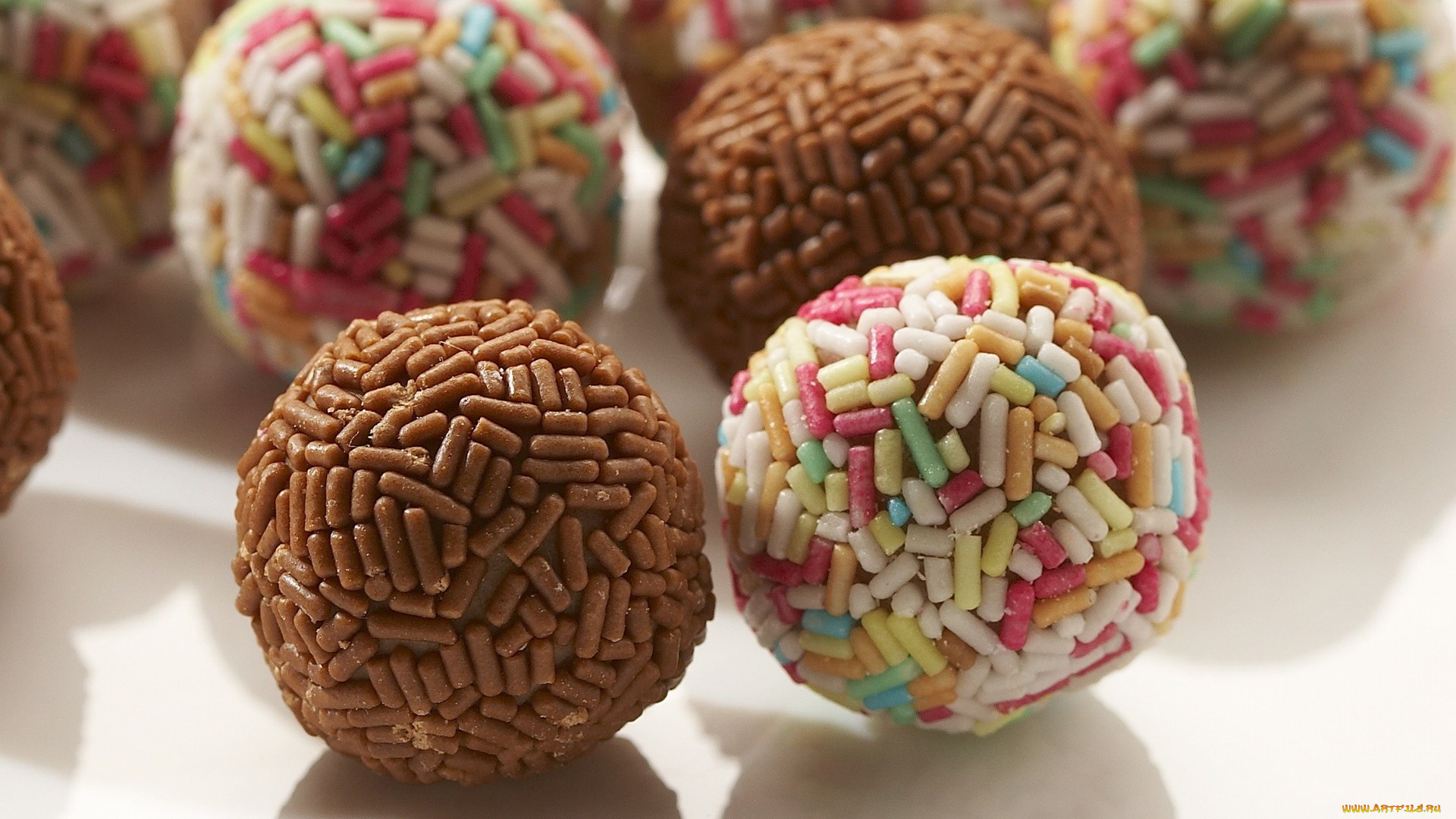 еда, конфеты, шоколад, сладости, шарики