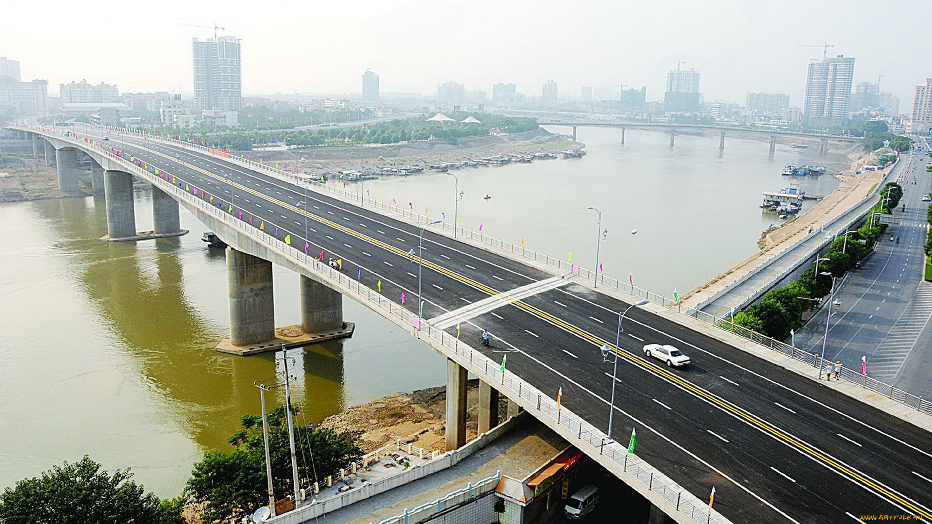 города, мосты, мост