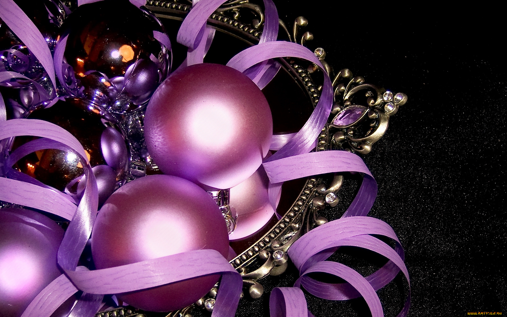 праздничные, шарики, шары, ленты