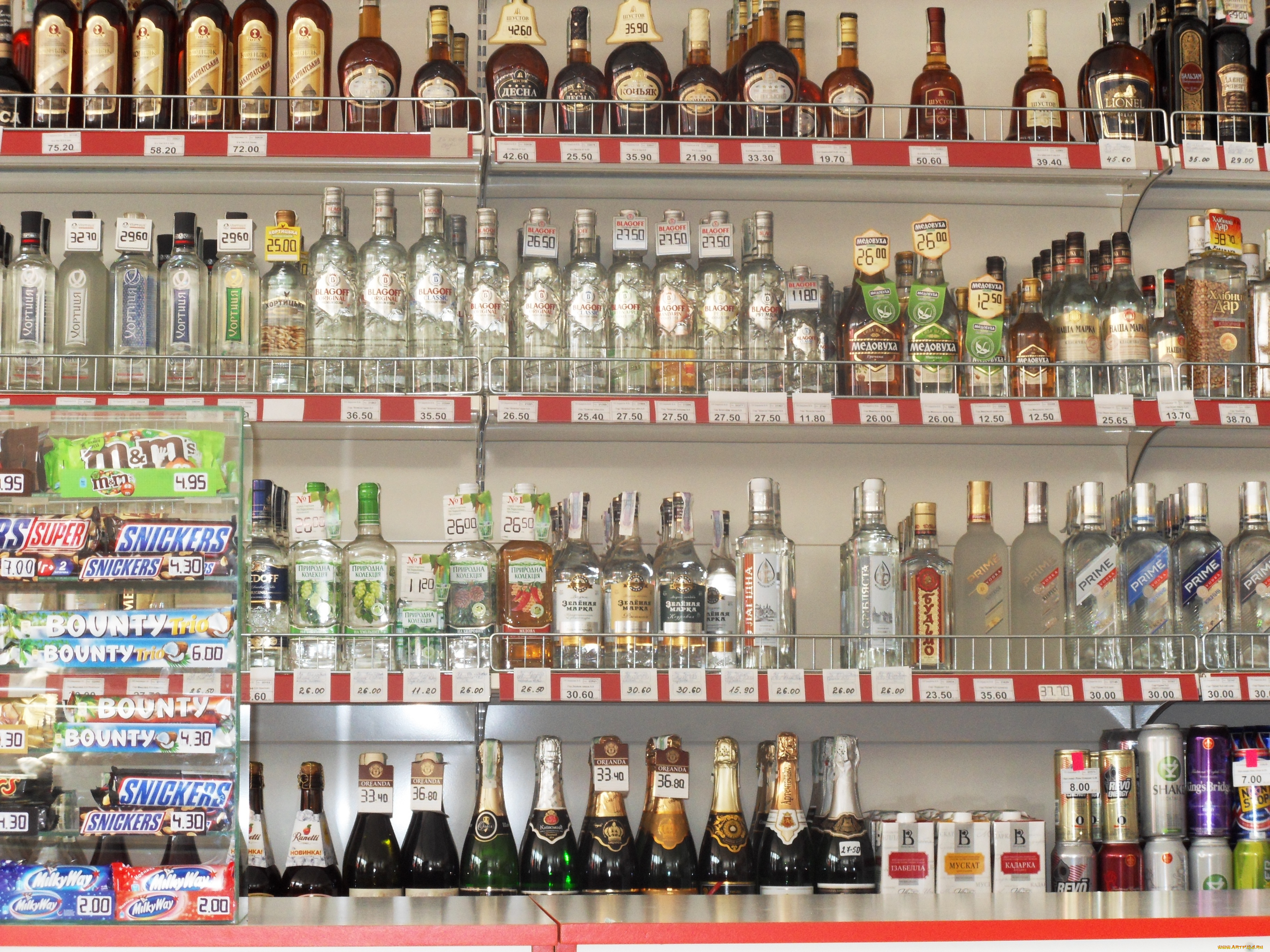 бренды, напитков, разное, водка