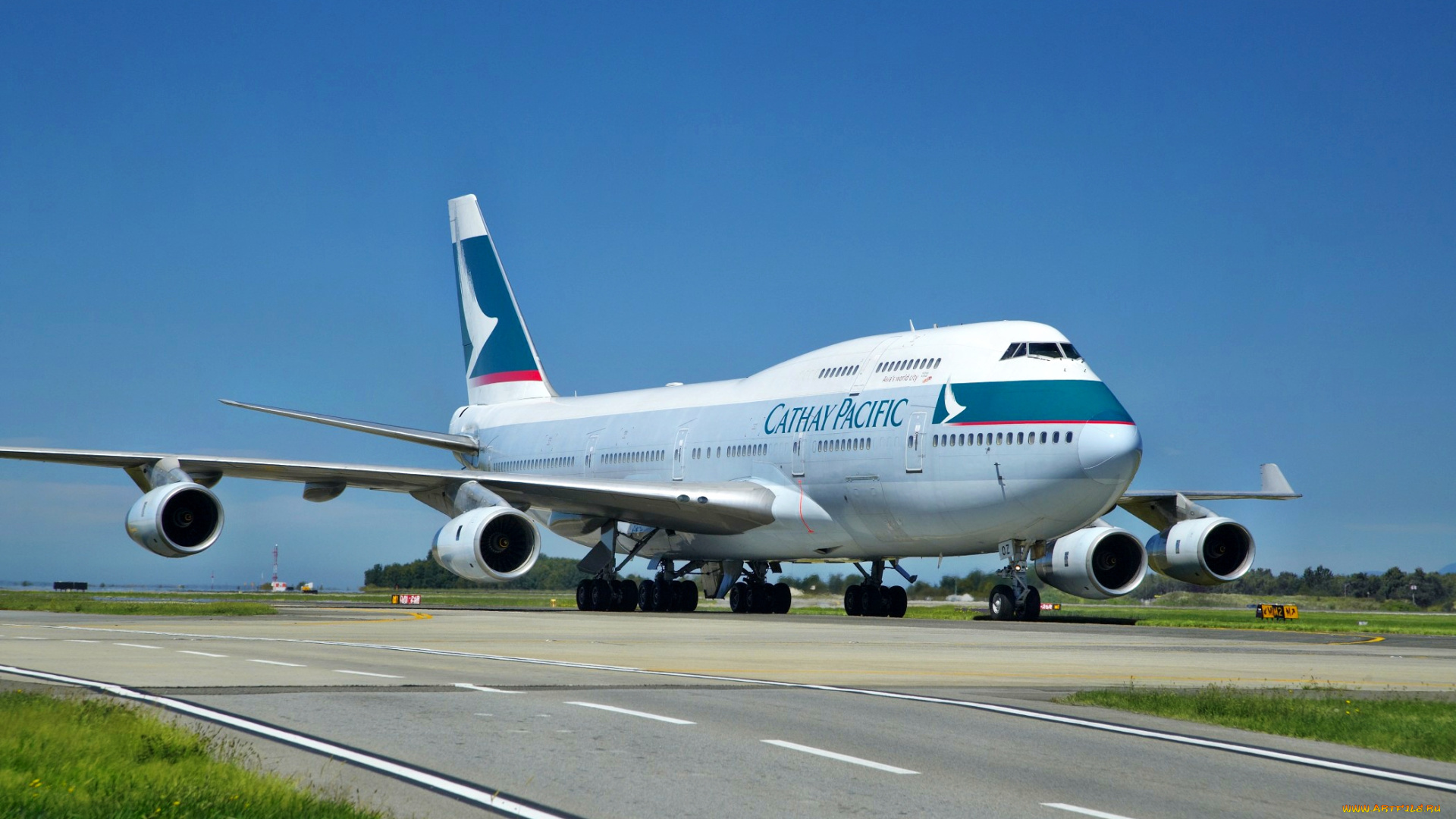 boeing, 747, авиация, пассажирские, самолёты, полоса, взлет, лайнер