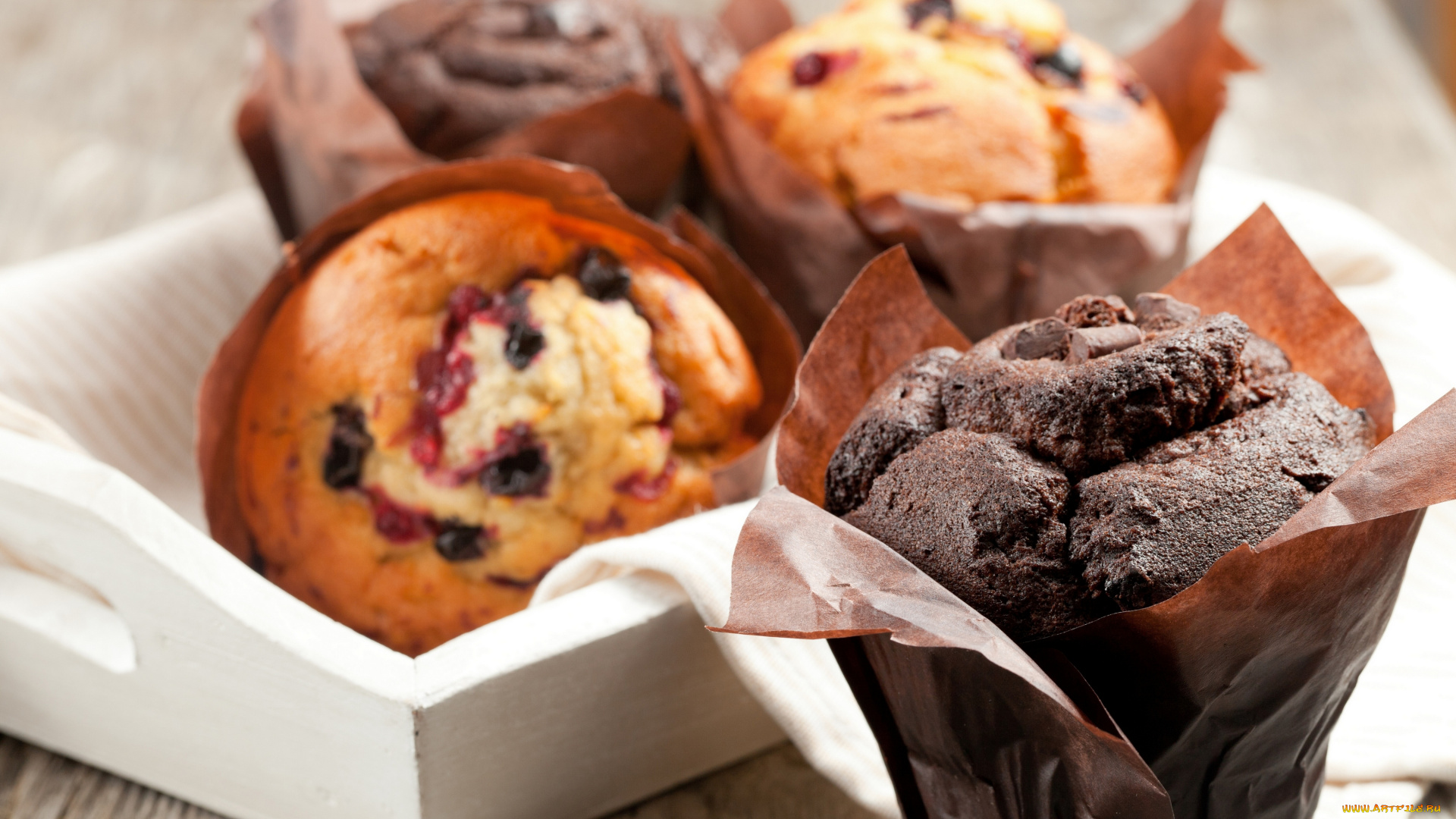 еда, пирожные, , кексы, , печенье, поднос, маффины, выпечка