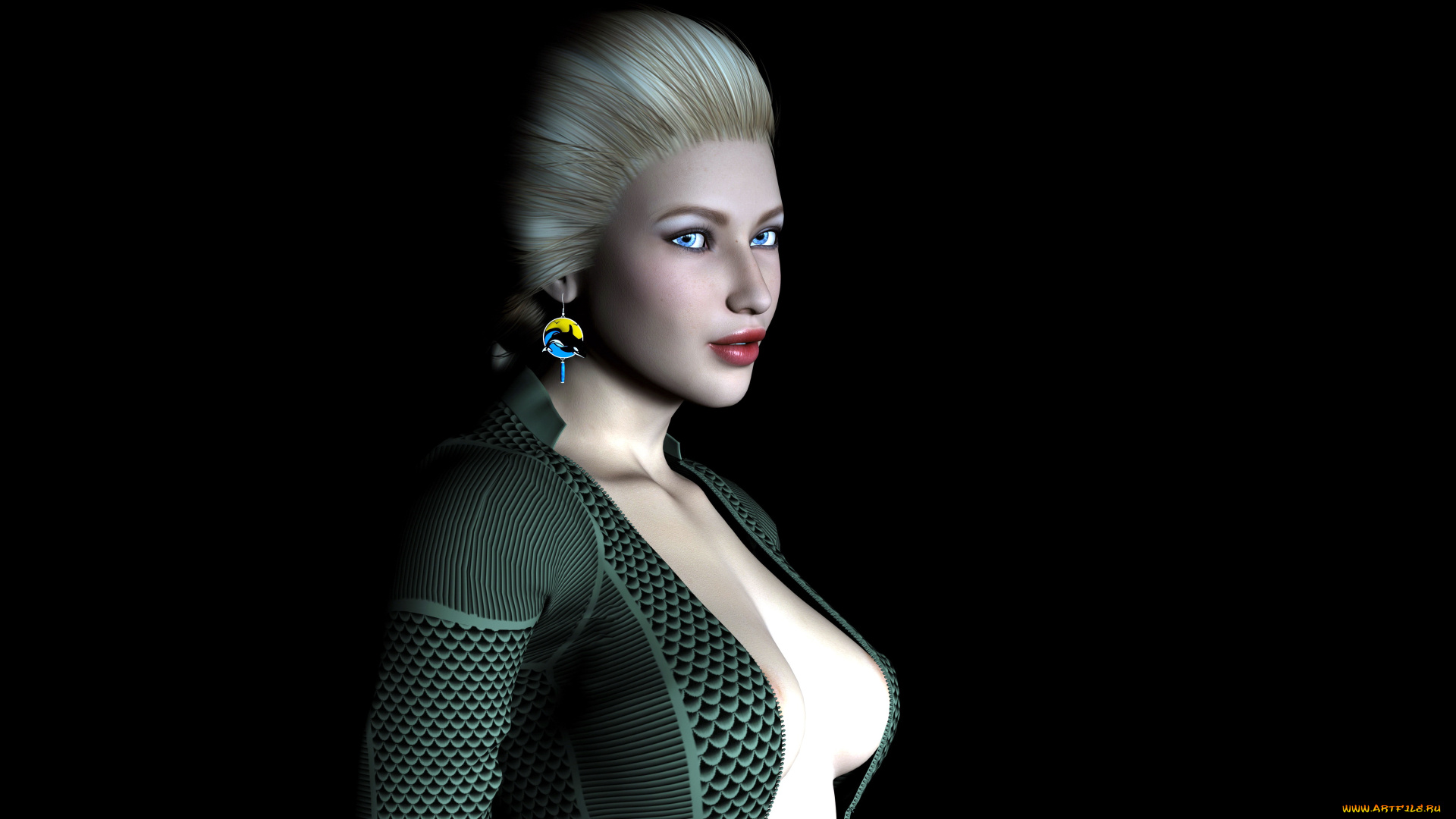 noelle, 3д, графика, люди, , people, взгляд, девушка