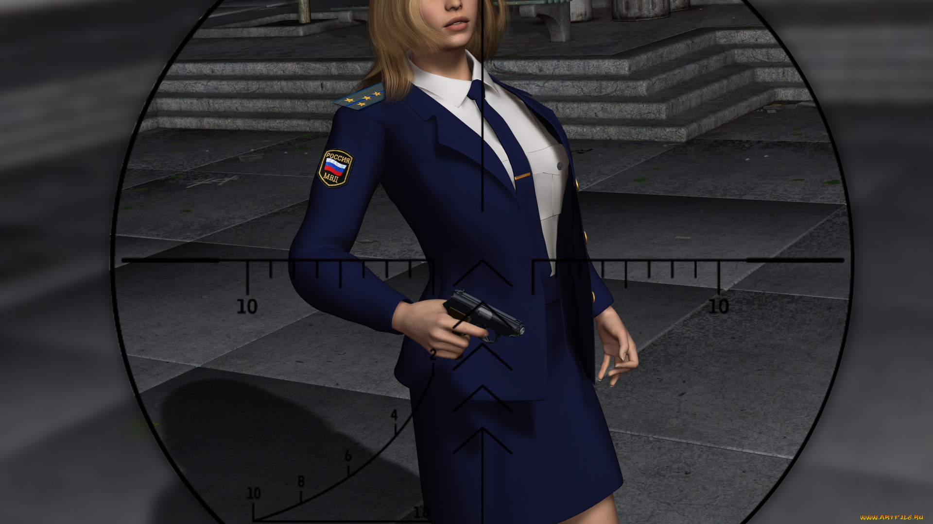 she-wolf, 3д, графика, фантазия, , fantasy, прокурор