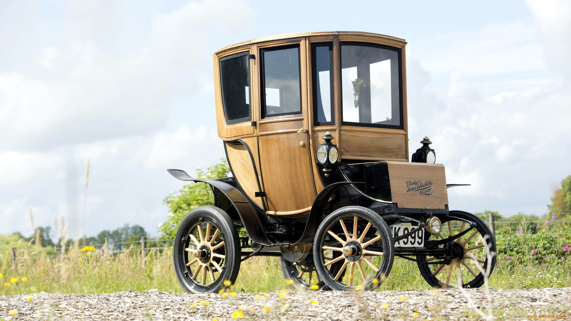автомобили, классика, 1905г, brougham, victoria, queen, 214a, style, electric, woods