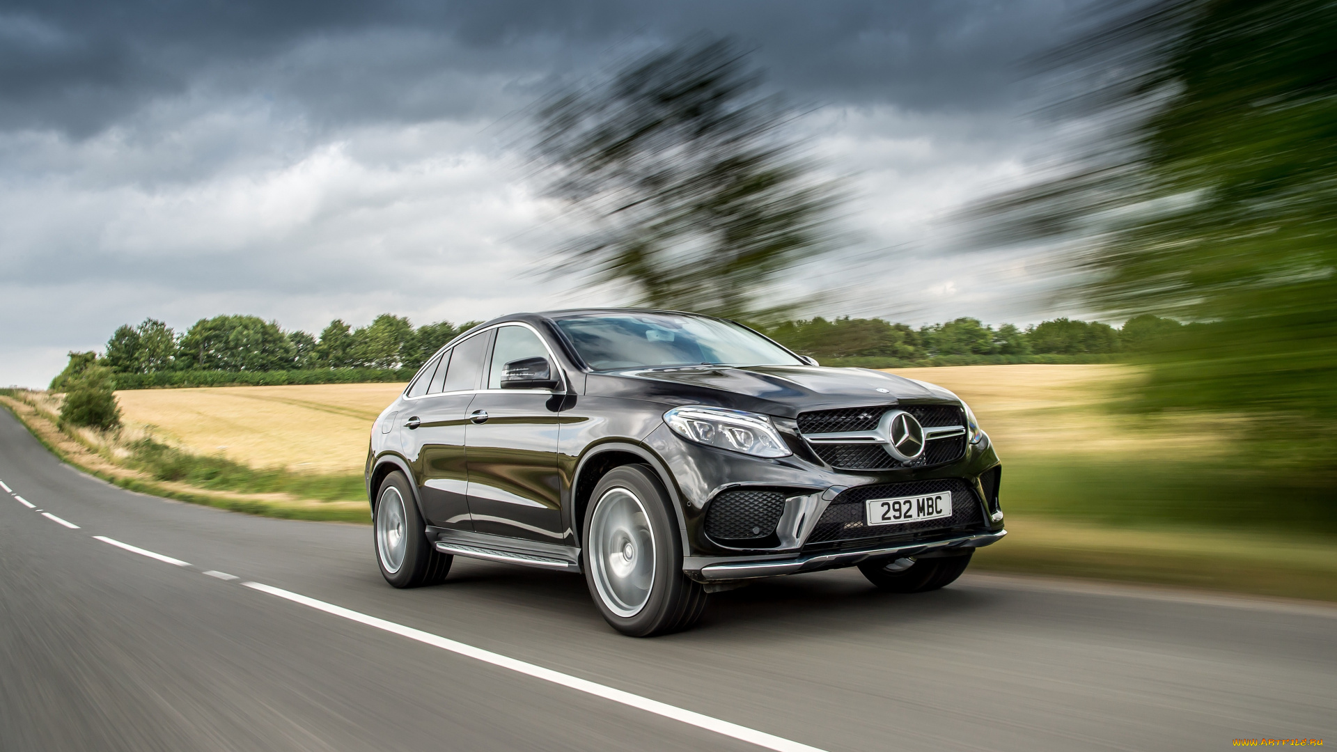 автомобили, mercedes-benz, amg, 4matic, coupе, 2015г, c292, uk-spec, темный, line, gle, 350, d