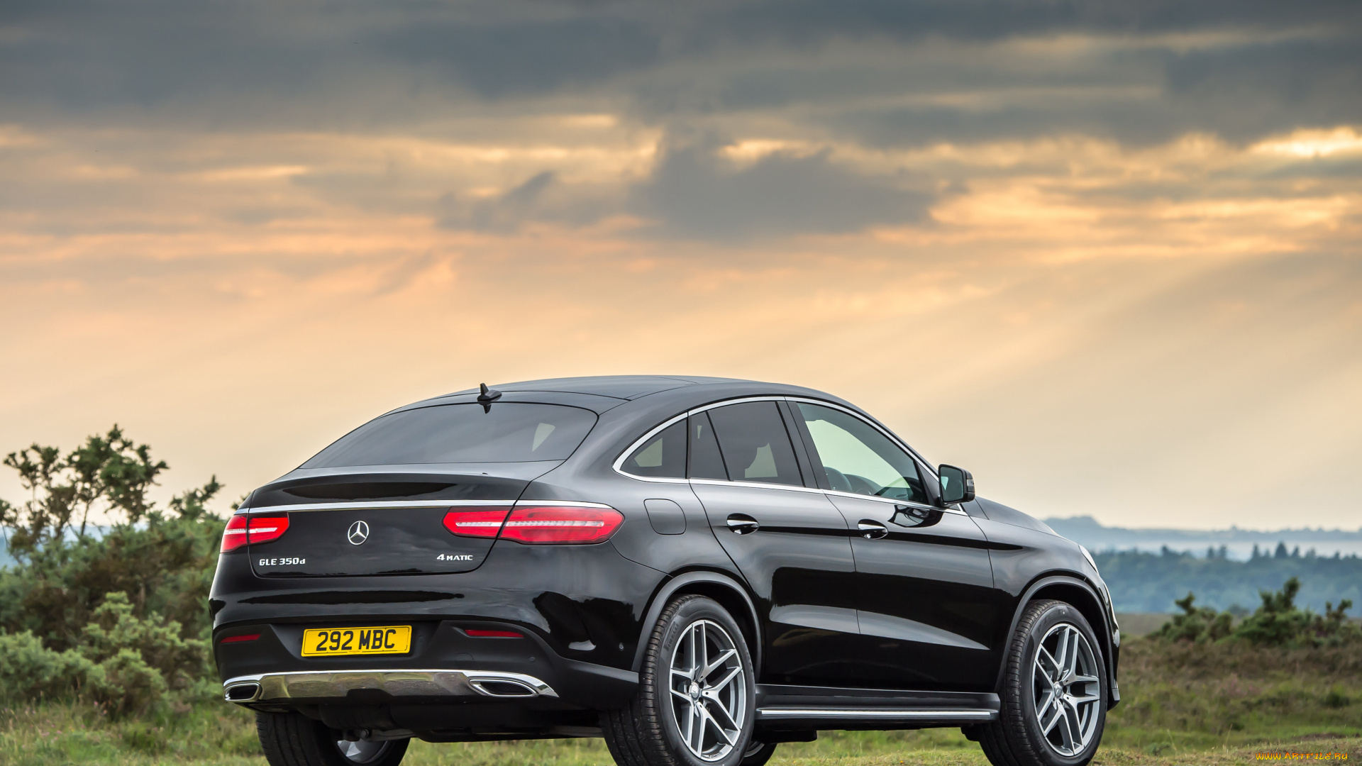 автомобили, mercedes-benz, line, amg, 4matic, coupе, темный, 2015г, uk-spec, c292, gle, 350, d