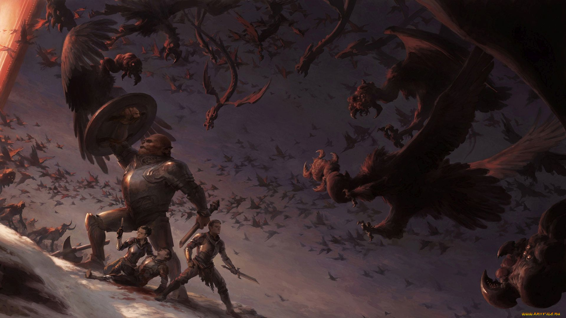 фэнтези, существа, люди