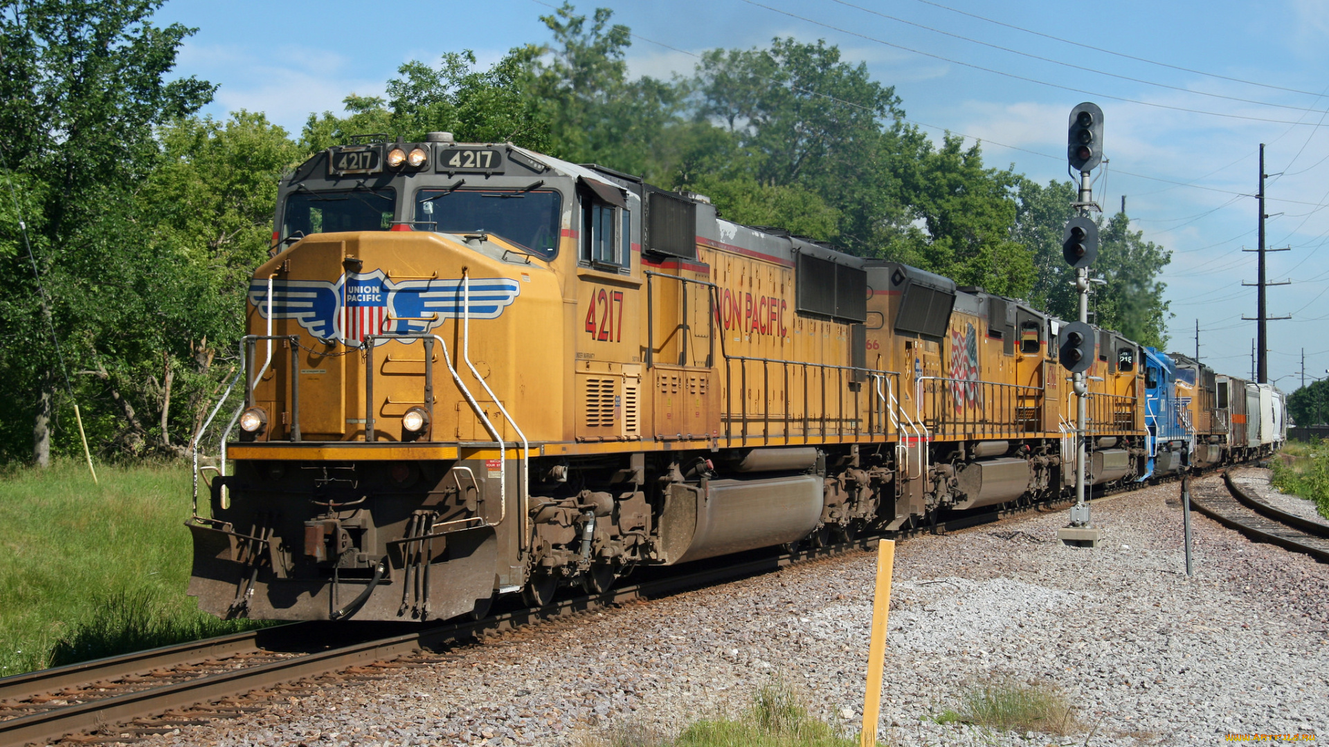 техника, поезда, локомотив, железная, рельсы, состав, дорога