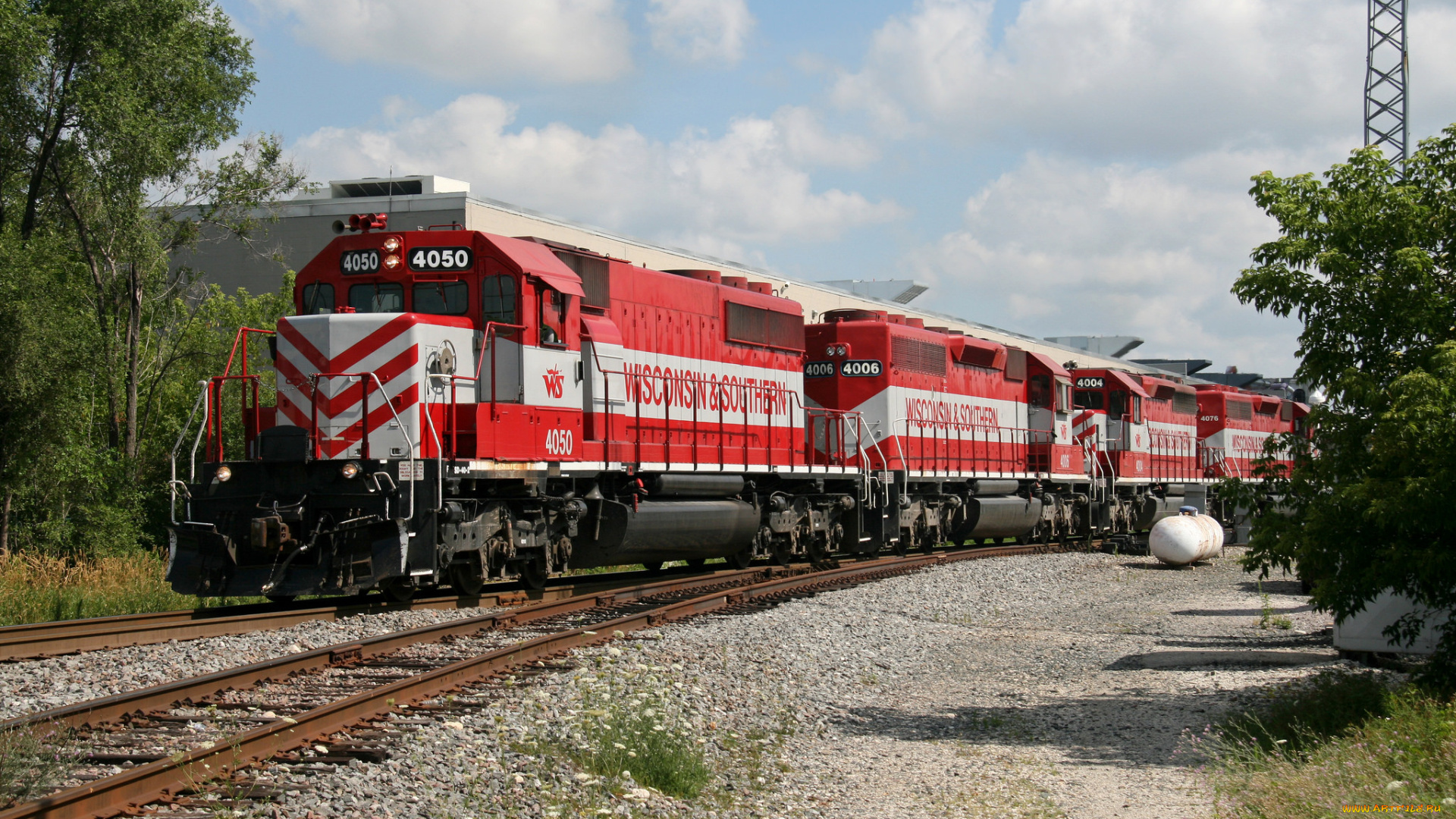 техника, поезда, рельсы, железная, дорога, состав, локомотив