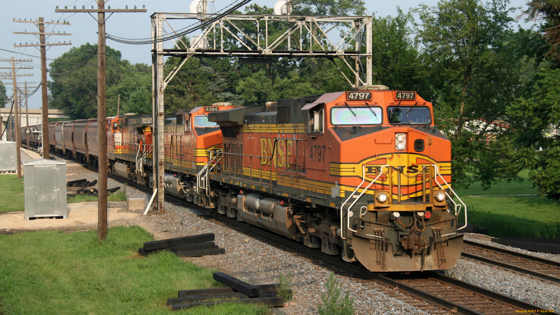 техника, поезда, рельсы, железная, дорога, состав, локомотив