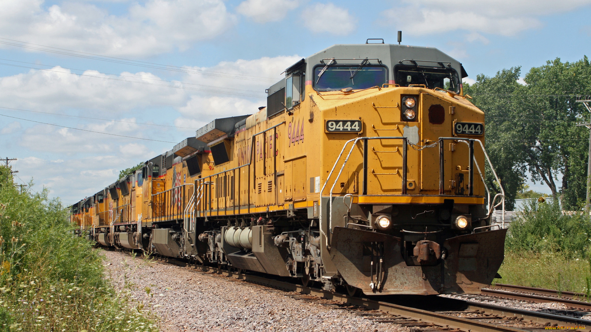 техника, поезда, состав, локомотив, дорога, железная, рельсы