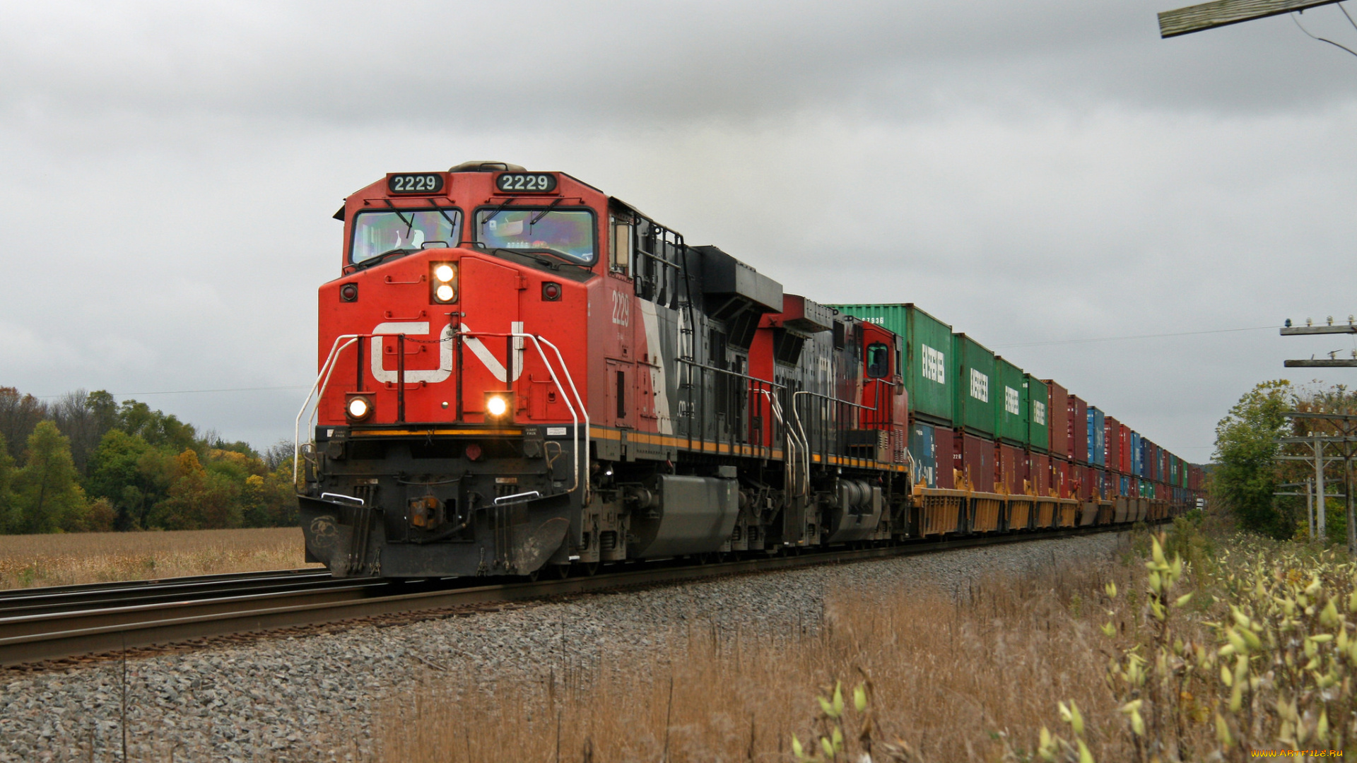 техника, поезда, состав, локомотив, рельсы, железная, дорога