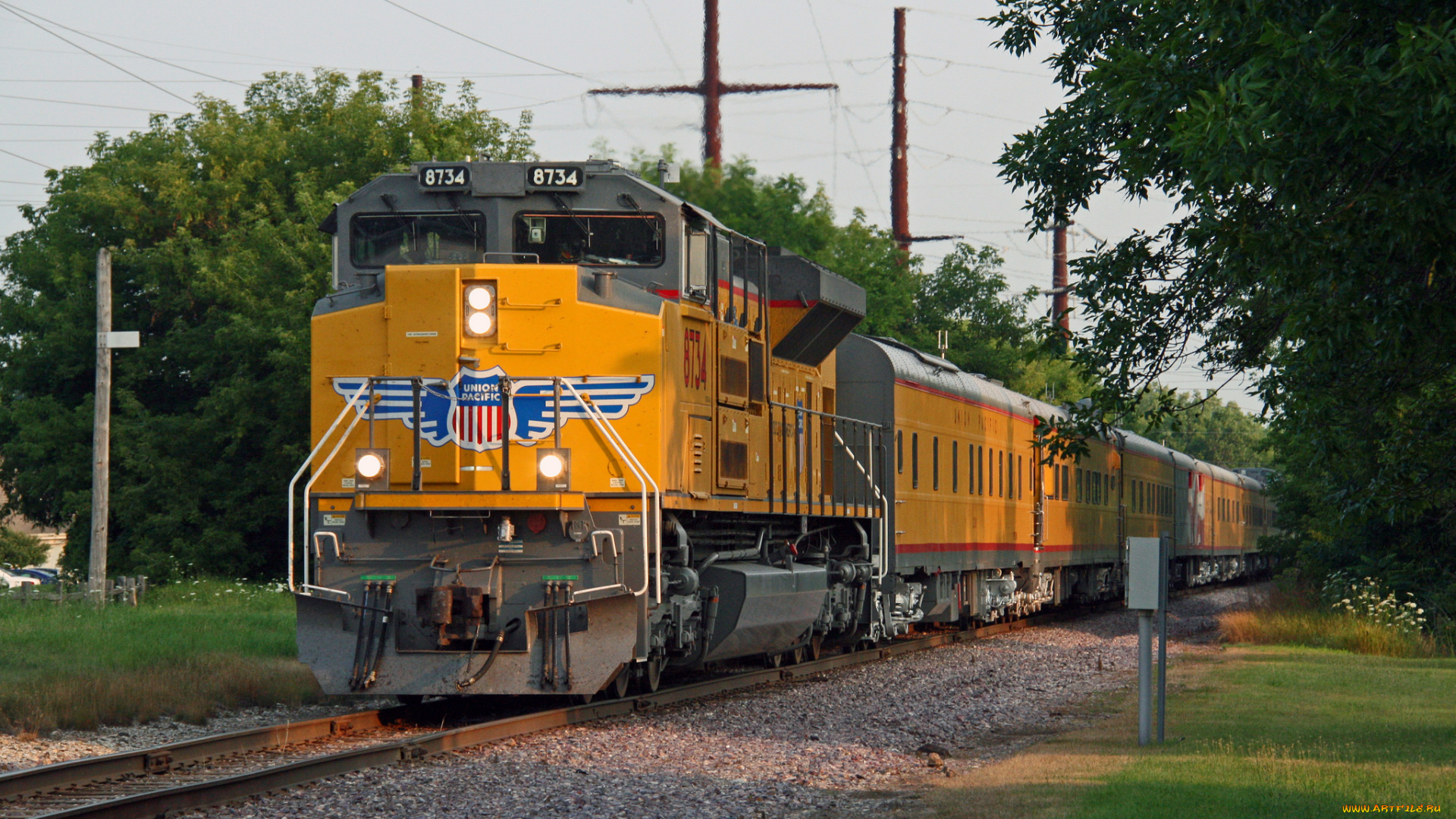 техника, поезда, состав, рельсы, дорога, железная, локомотив