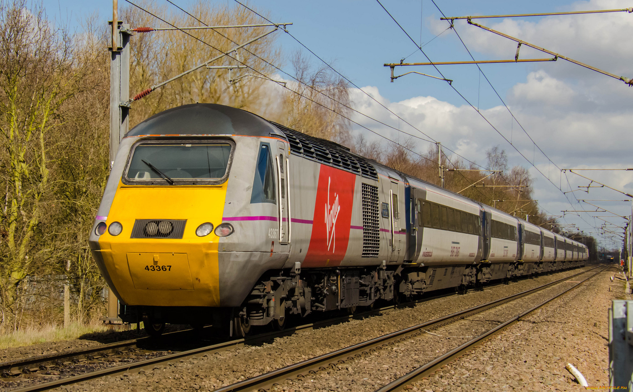 техника, поезда, локомотив, состав, рельсы, дорога, железная