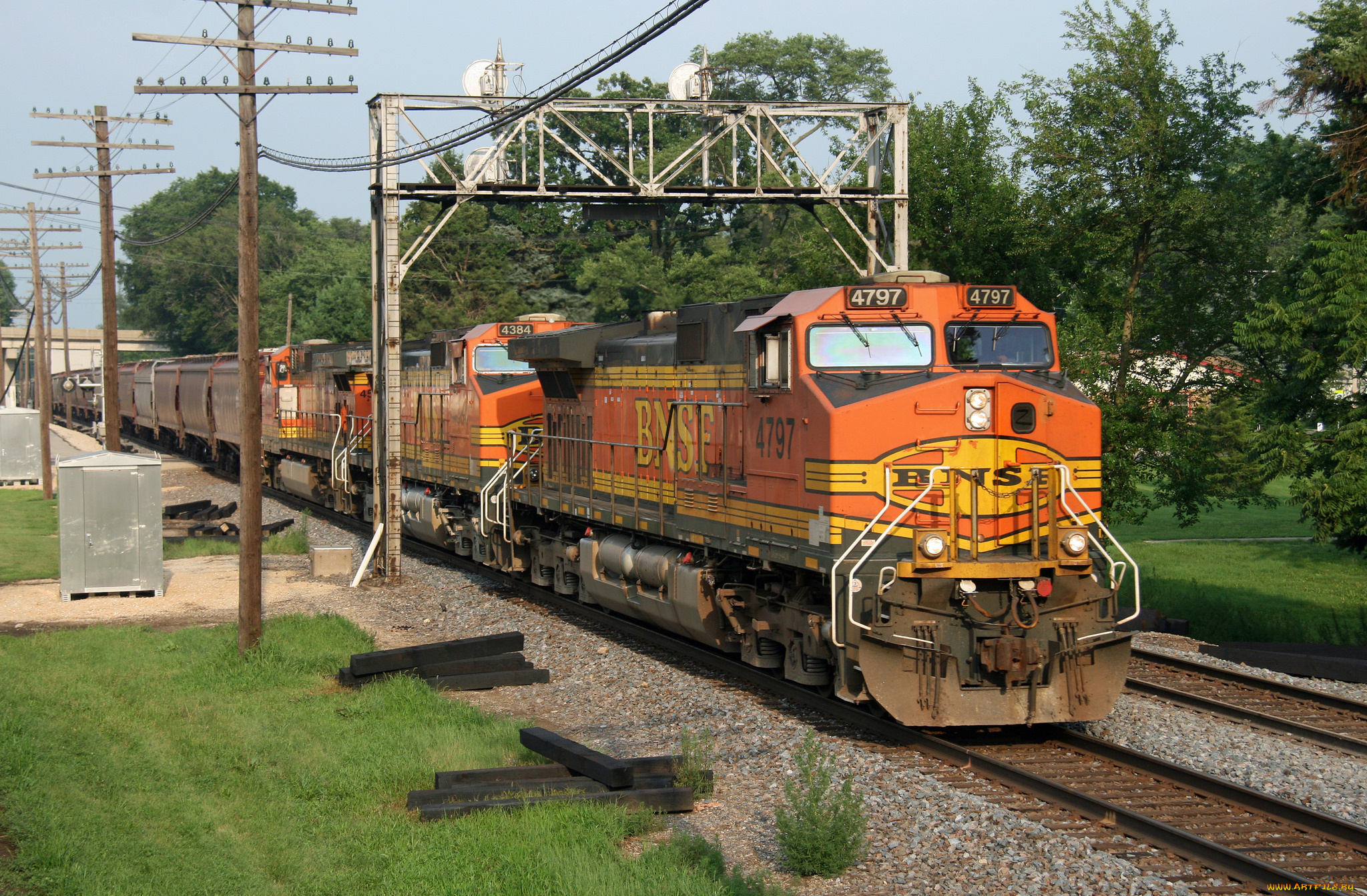 техника, поезда, рельсы, железная, дорога, состав, локомотив