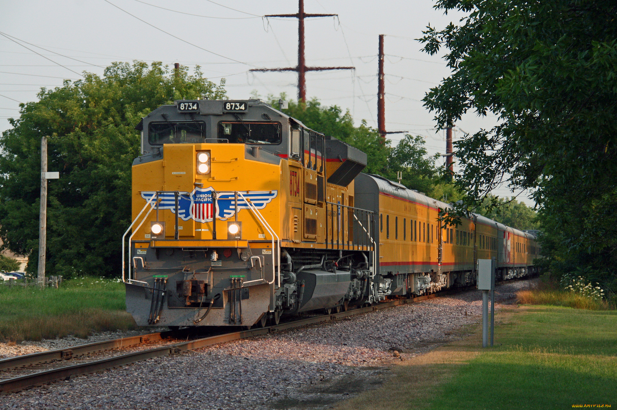 техника, поезда, состав, рельсы, дорога, железная, локомотив